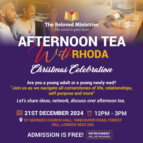 Afternoon Tea December 2024